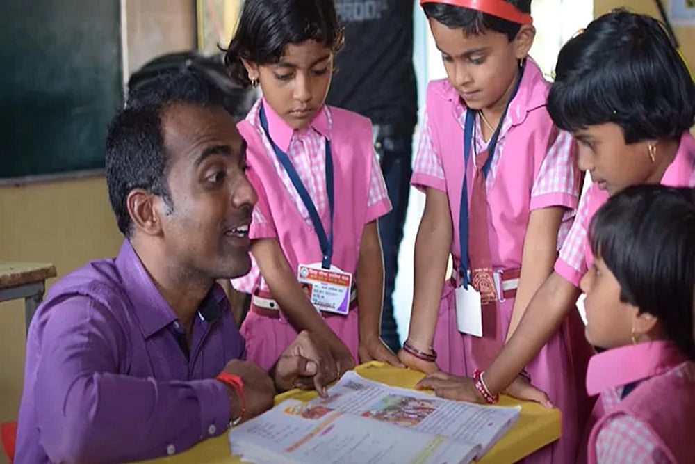 Maharashtra Teacher Who Won $1 Million Award Is Now Teaching Rainwater Harvesting To Kids
