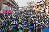Tear Gas Fired as Farmers Clash with Police in Bathinda Representational Image: Tear Gas Fired as Farmers Clash with Police in Bathinda