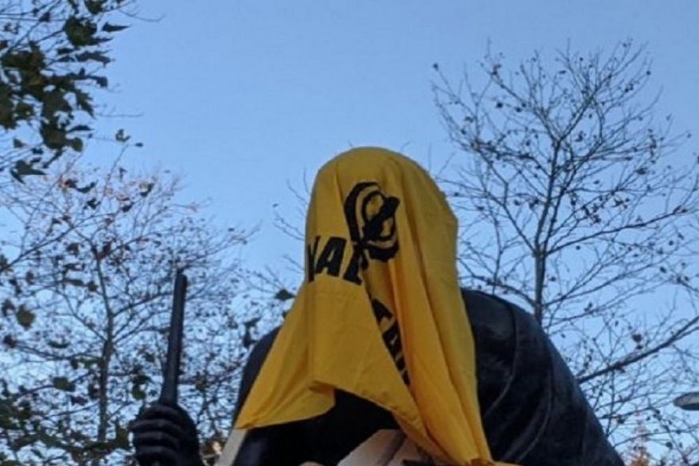 US: Miscreants Vandalise Mahatma Gandhi’s Statue In California