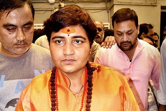 BJP MP Pragya Thakur Appears In Court After Warning In Malegaon Blast Case