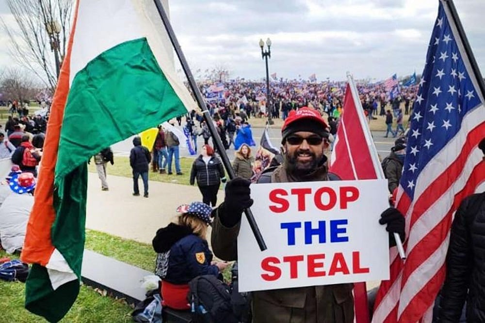 Meet Vincent Xavier, Indian-Origin Donald Trump Supporter Seen At US Capitol Attack