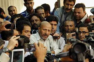 File image : Sheikh Abdul Rashid, also known as Engineer Rashid |