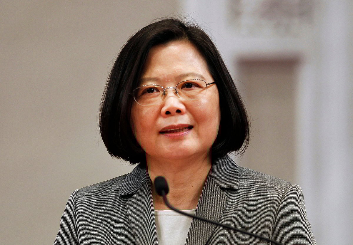 Taiwanese President Tsai Ing-wen