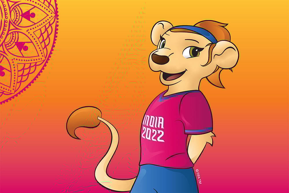 Asiatic Lioness Unveiled As Mascot For U-17 Women’s Football World Cup