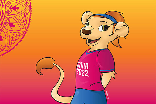 Asiatic Lioness Unveiled As Mascot For U-17 Women’s Football World Cup
