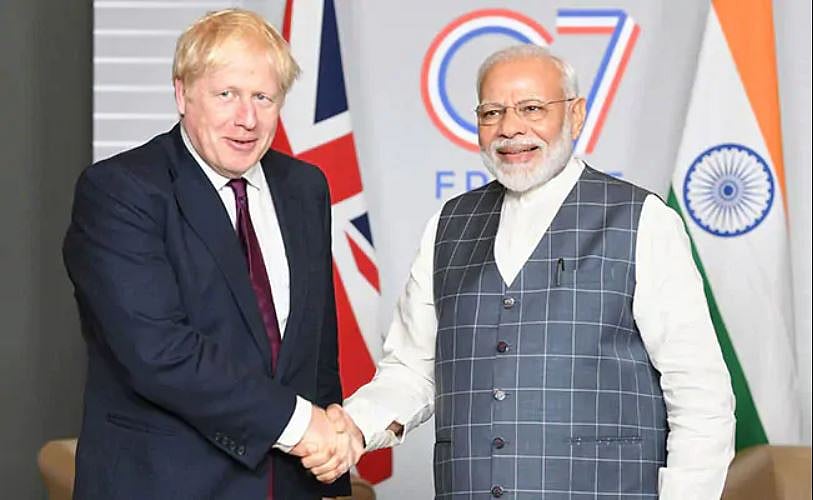 PM Modi And UK PM Boris Johnson Discuss Travel, Trade, Defense And Climate Change