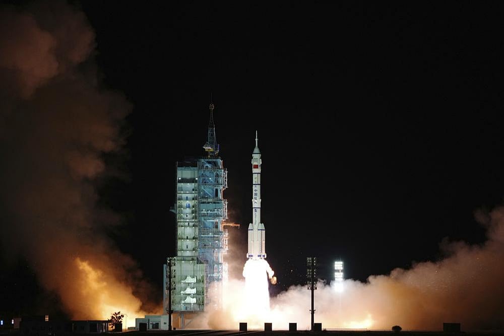 China Kick Starts Its Six Month Space Mission With Shenzhou-13 Spacecraft
