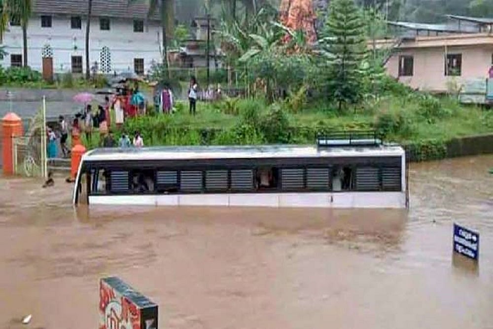Six Dead, 12 Missing As Heavy Rains Cause Flash Floods And Landslides In Kerala