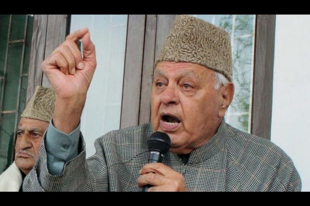 Civilian Killings 'Conspiracy' To Defame Kashmiris: Dr Farooq Abdullah