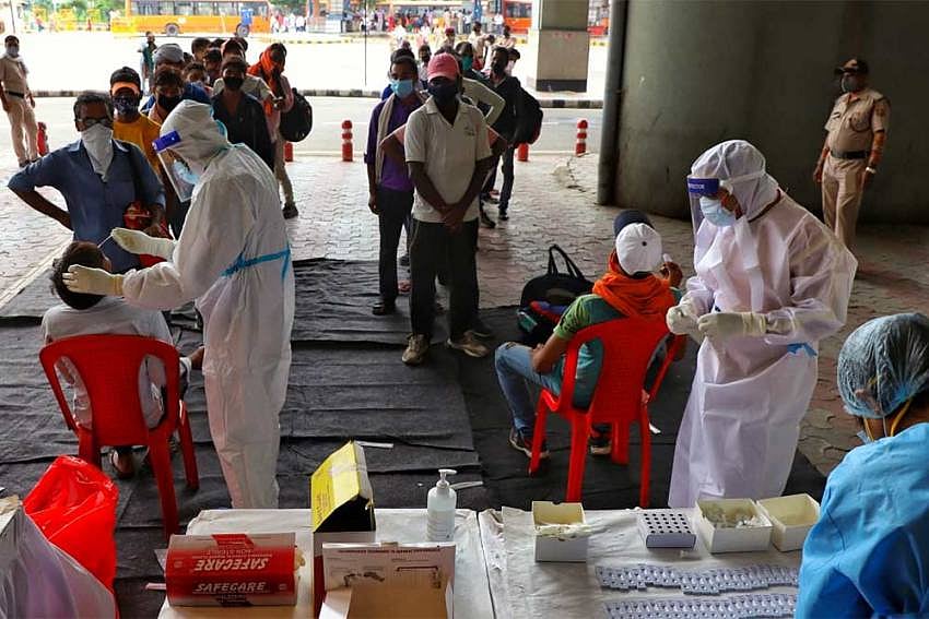India Records 13,596 Covid-19 Cases, Active Cases Lowest In 221 Days