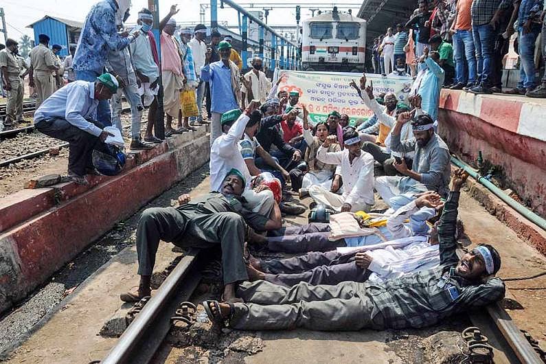 ‘Rail Roko’ Hits Railway Operations in Punjab And Haryana