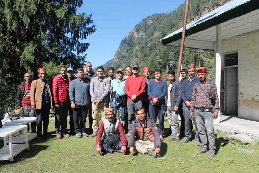 Himachal Bypolls: A 24-km Trek through Thick Forests, Mountains And Streams