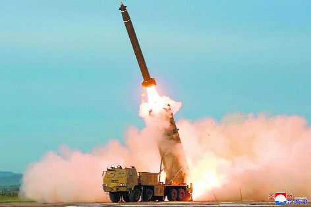 North Korea tested new ballistic missiles.(File photo-Representational image)