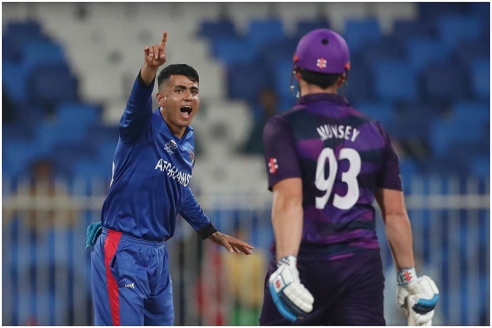 AFG vs SCO, T20 World Cup: Afghanistan Ensnare Scotland In Web Of Spin, Win Big - Highlights