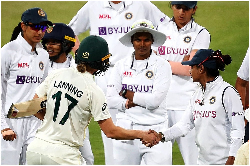 AUS-W Vs IND-W, Pink Ball Test: India Women Moral Victors As Historic Day-Night Test Ends In A Draw - Highlights