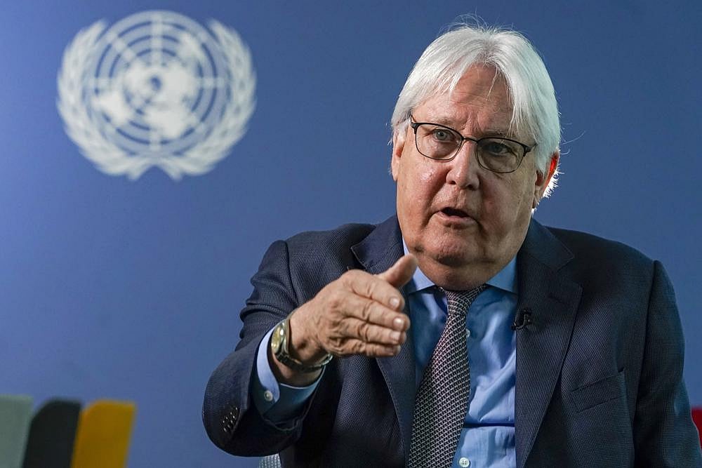 UN Aid Chief Martin Griffiths Urges G-20 For Prevention Of Mass Starvation In Afghanistan