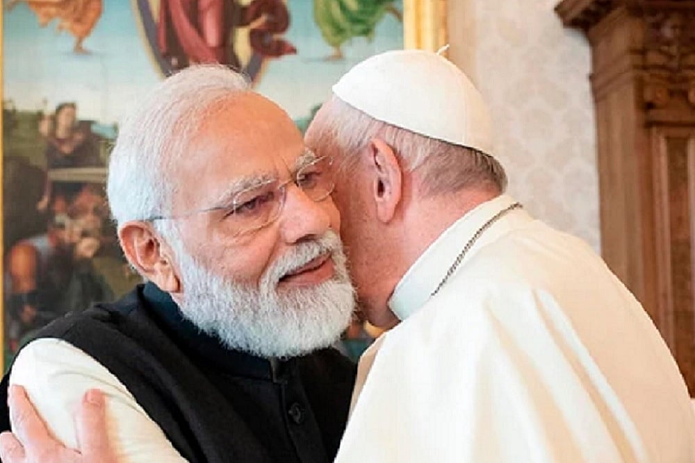 RSS, Catholic Bishops' Council Welcome PM Modi Meeting Pope Francis In Vatican