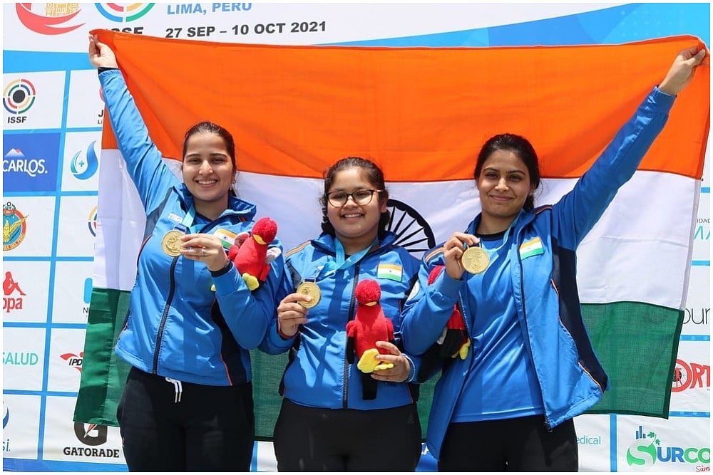 ISSF Junior World Championship: Manu Bhaker Shoots Fourth Gold In Lima, India Lead Medal Tally
