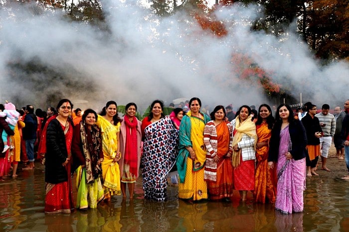 Chhath Puja Celebrated In US By Indian-Americans