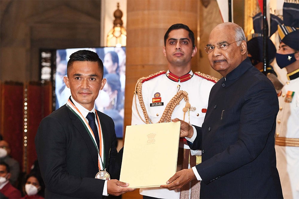 Khel Ratna Sunil Chhetri Thanks Real 'Superstars'