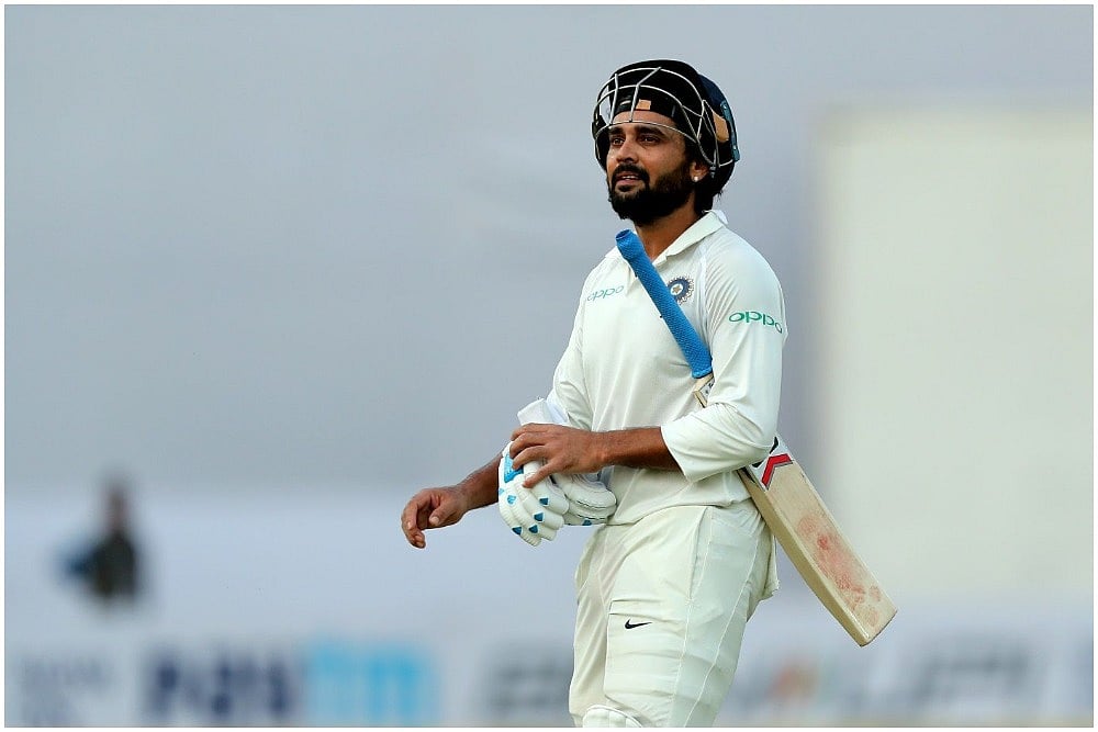 Murali Vijay made his Test debut against Australia in the 2008-09 season.