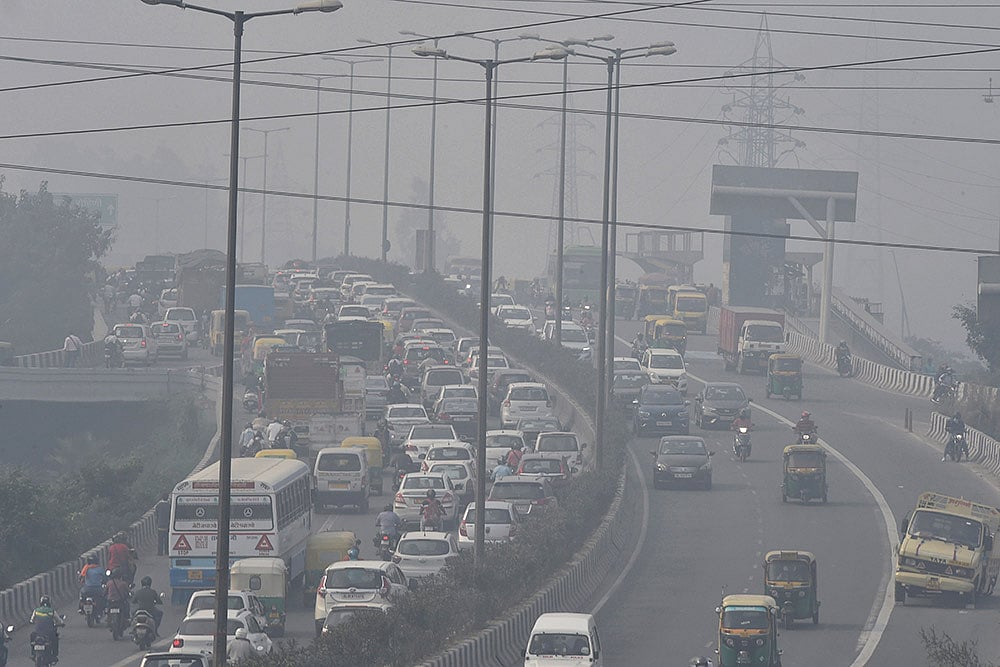 File photo : A bench headed by the Chief Justice said pollution control cannot be reduced to a seasonal exercise that begins with Diwali and ends when temperatures rise.