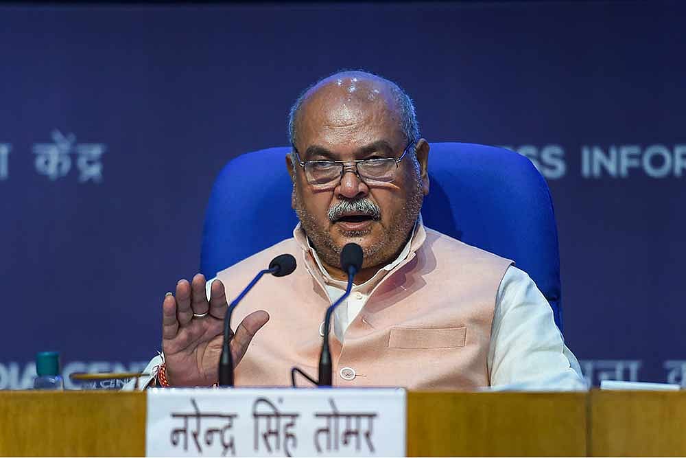 Efforts To Adopt New Technology In Agriculture: Tomar