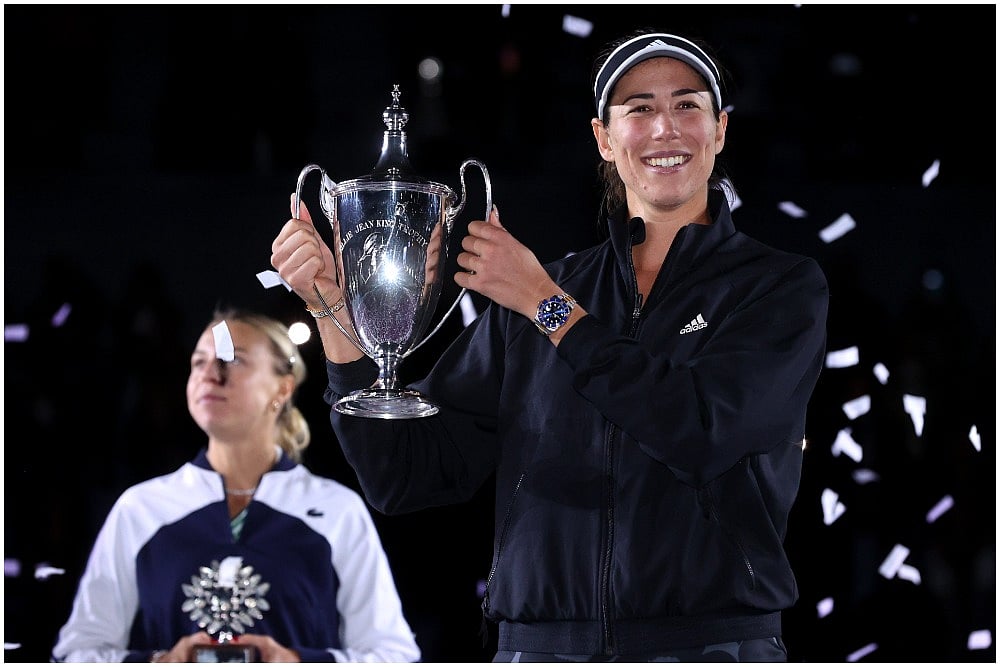 Garbine Muguruza Beats Anett Kontaveit To Win WTA Finals Title