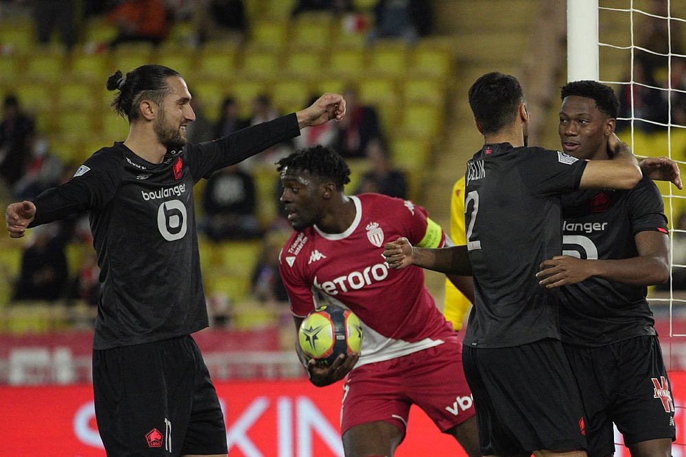 French Ligue 1 Champions Lille Share Spoils With Monaco