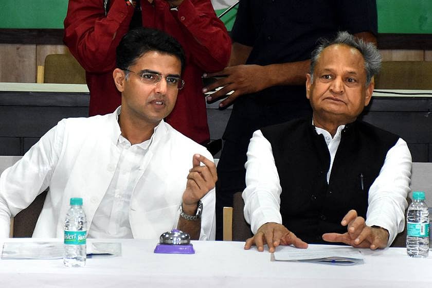 Rajasthan Cabinet Reshuffle: 2 Last Year's Sacked Ministers For Rebellion Among 15 Ministers Take Oath