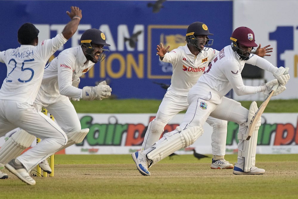 SL Vs WI, 1st Test, Day 2: Ramesh Mendis Leaves West Indies Tottering At 113/6 - Highlights