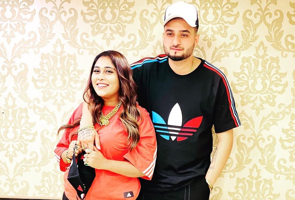 Afsana Khan Reunites With Fiance Saajz