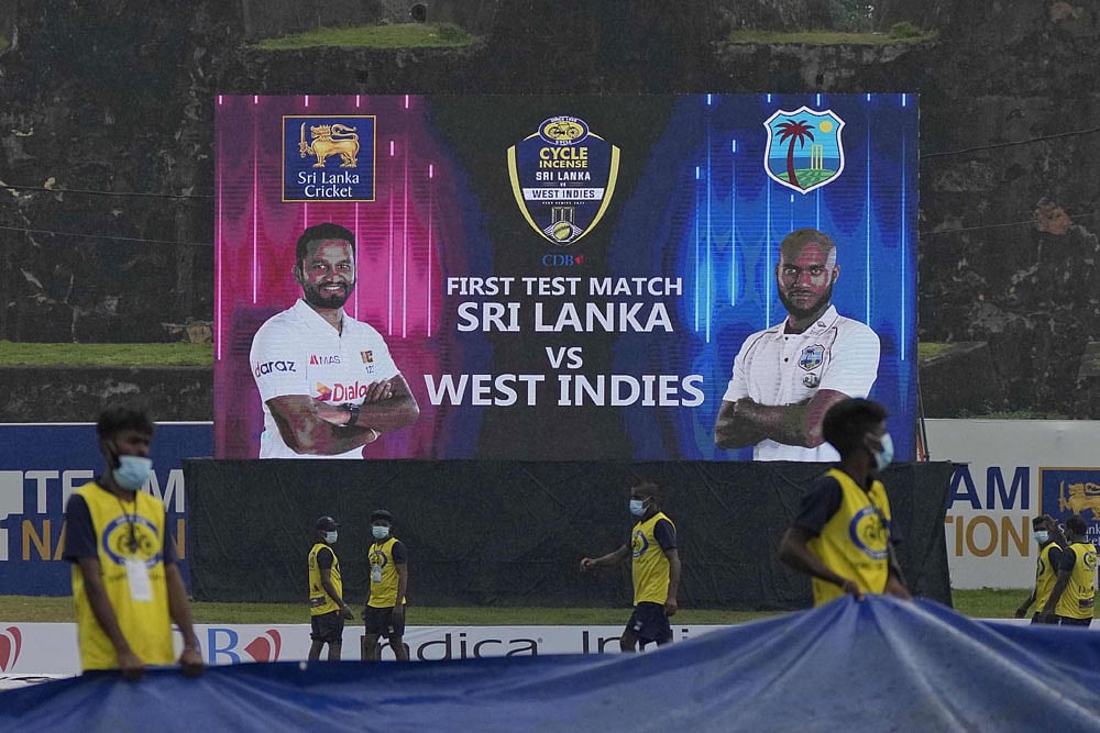SL Vs WI, 1st Test: West Indies Trail Sri Lanka By 162 After Rain-hit Day 3