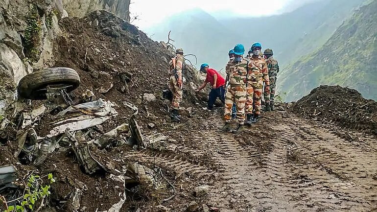 Shimla: Massive Landslide Halts Traffic At National Highway, No Casualty Reported