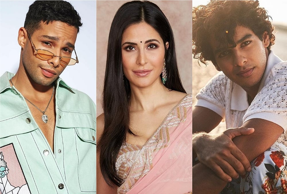 Quirky Video Showcases Siddhant Chaturvedi, Ishaan Khattar, Katrina Kaif's 'Phone Bhoot' Logo
