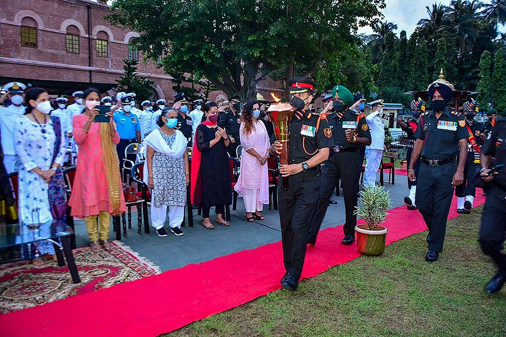 Victory Flame Of 1971 War Reaches Kolkata, Part Of Golden Jubilee Celebrations