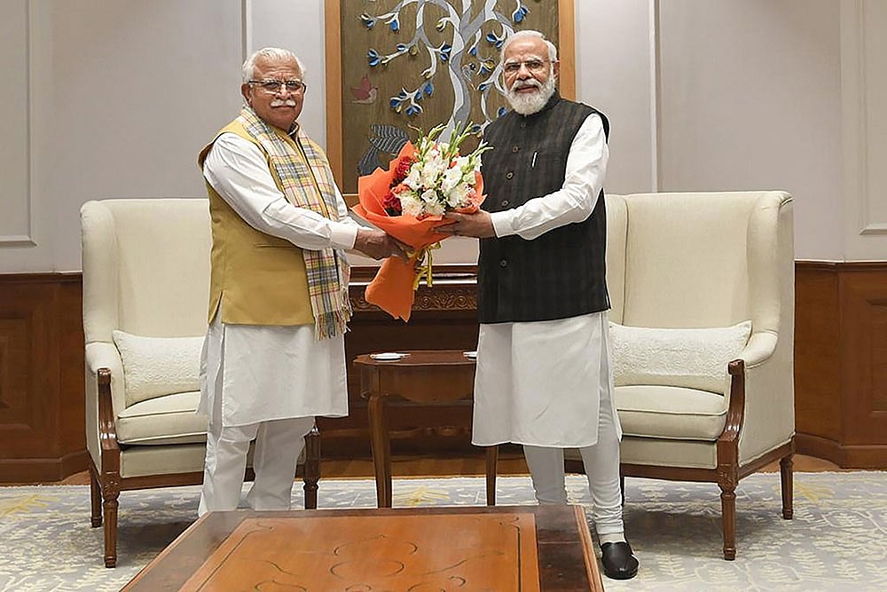 Khattar Meets Modi, Tells Him Farm Laws Repeal Announcement Has Sent Out A Good Message