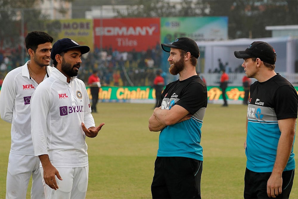 IND Vs NZ, 1st Test: Draw Ends 14 Successive Results In India - Stats Highlights