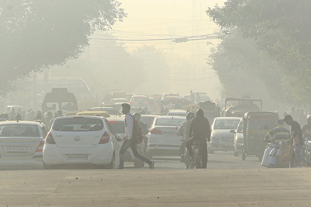 Delhi NCR Weather Alert: Air Quality Turns 'Severe' as GRAP Stage 3 Activated