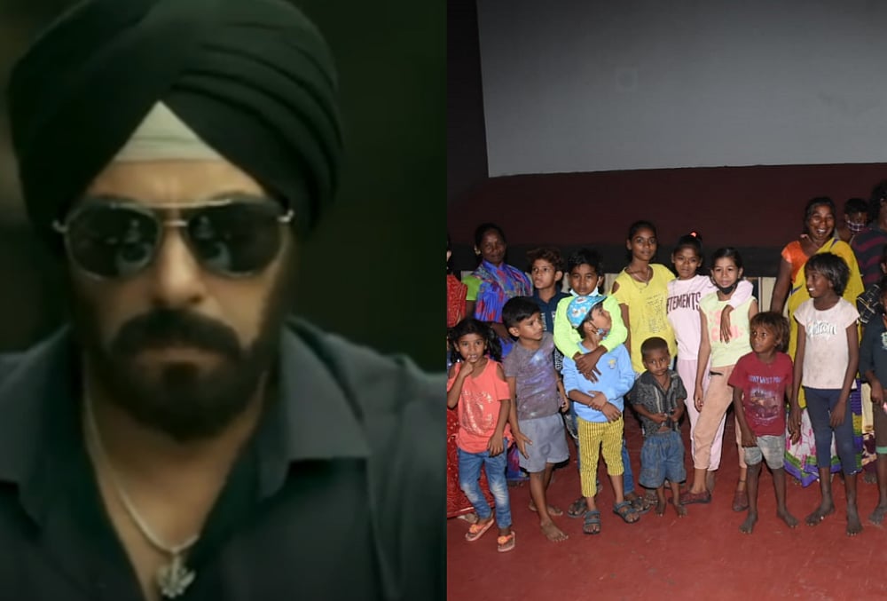 Salman Khan Hosts A Special Screening of 'Antim' For Underprivileged Children At Gaiety Galaxy
