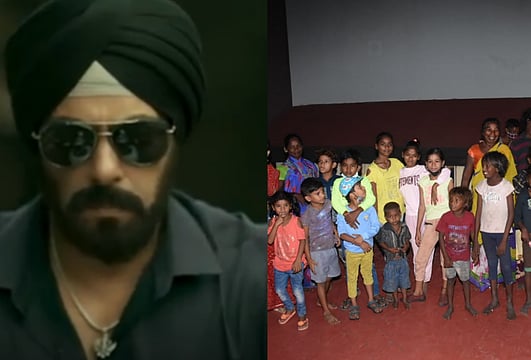 Salman Khan Hosts A Special Screening of 'Antim' For Underprivileged Children At Gaiety Galaxy