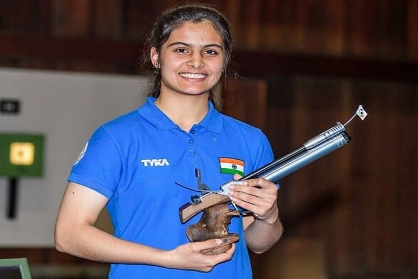 ISSF President's Cup: Manu Bhaker, Javad Foroughi Win Air Pistol Mixed Team Gold