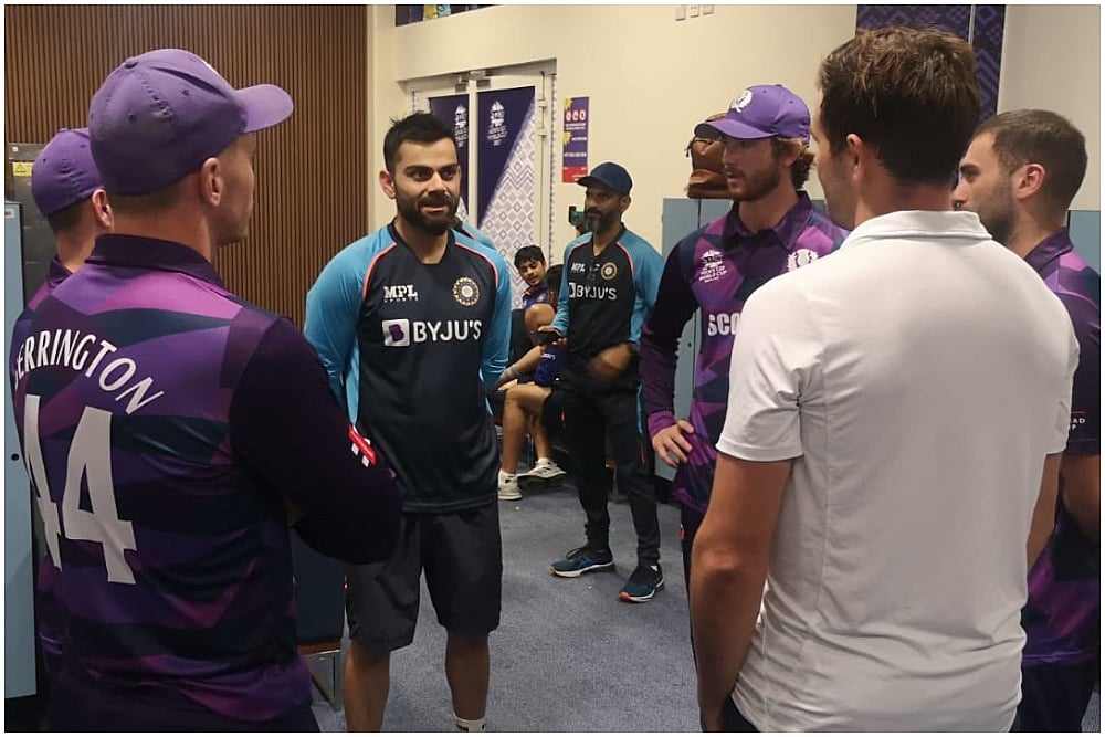 Virat Kohli And Co Share ‘Priceless’ Moments With Scotland Counterparts Post T20 World Cup Win