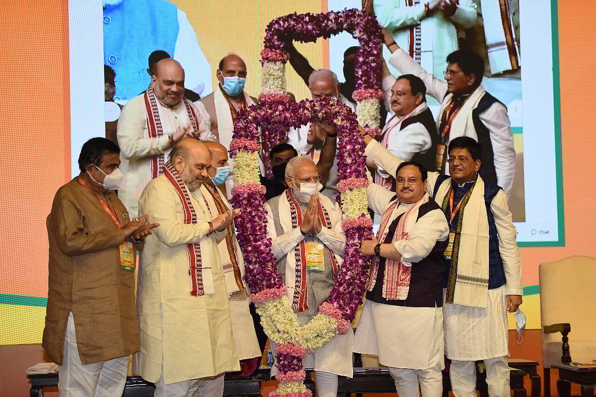 BJP National Executive Meet: Leadership Hails PM Modi, Lists Initiatives For Farmers, Sikhs