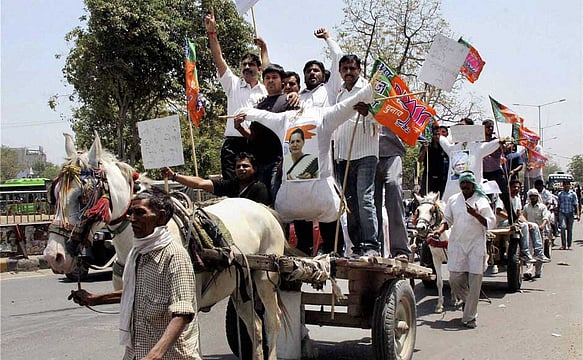 BJP To Hit Streets In Bengal Demanding TMC Govt Slash VAT On Fuel