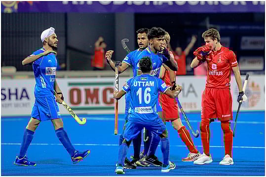 FIH Men’s Junior Hockey World Cup: Shardananad Tiwari Powers India Into Semifinals