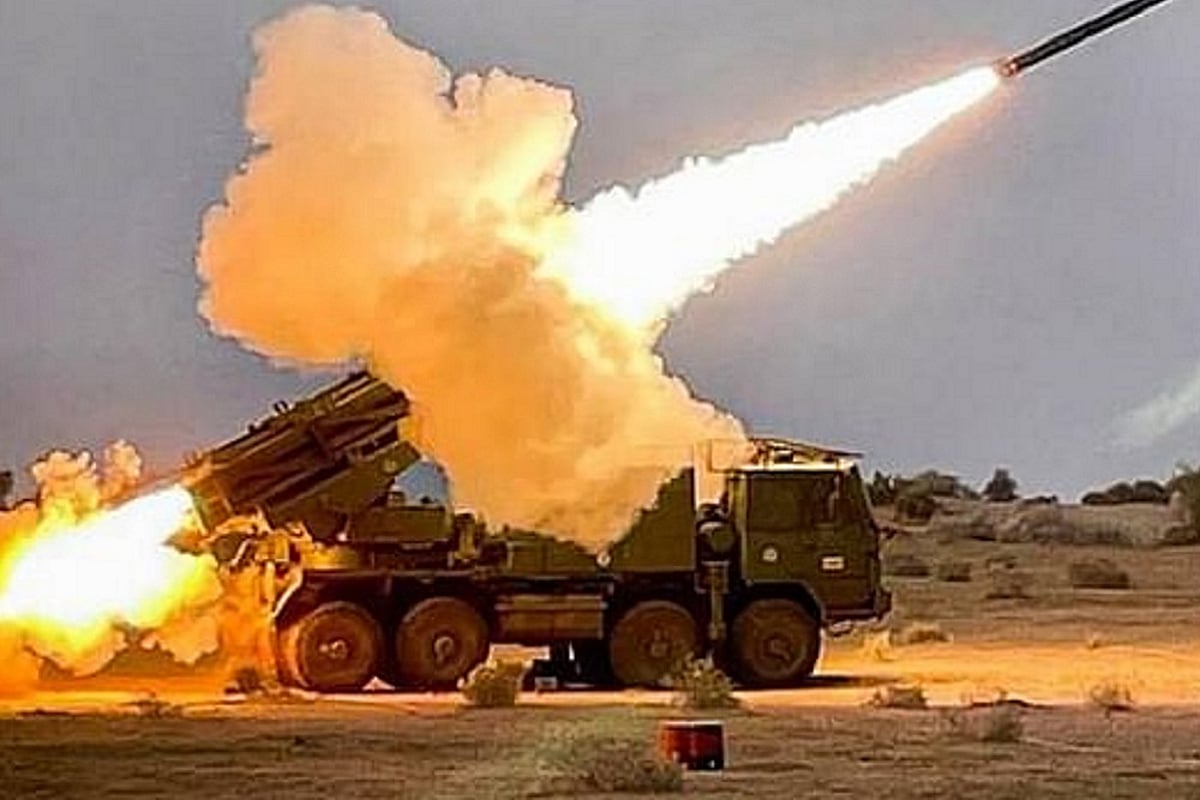 India Successfully Test-Fires Extended Range Pinaka Rocket System At ...