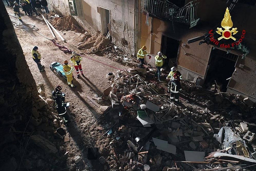 Italy: Gas Leak Explosion leaves 3 Dead, 6 Missing In Sicily