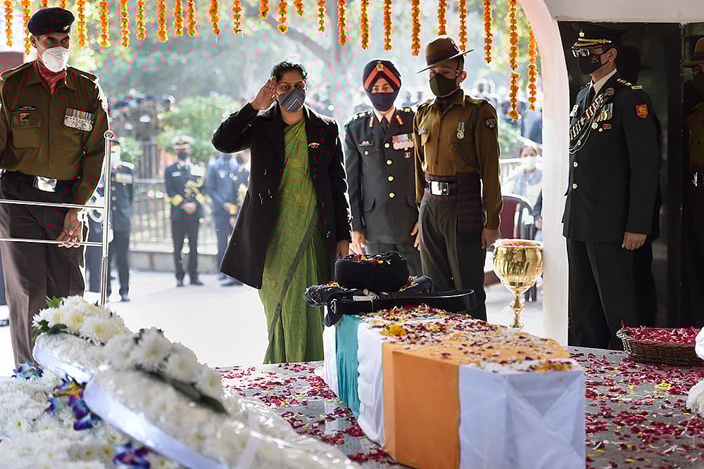 Coonoor Helicopter Crash: Lt Colonel Harjinder Singh, Three Other Security Personnel Laid To Rest