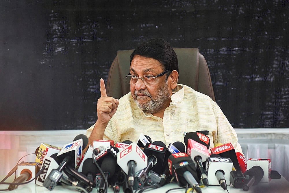 NIA, Central Agencies Trying To Save Param Bir Singh: Nawab Malik